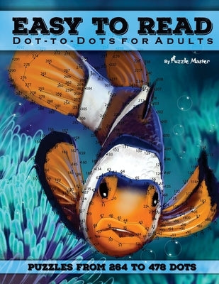 Easy to Read Dot-to-Dots for Adults by Master, Puzzle