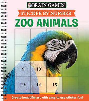 Sticker by Number: Zoo Animals by Publications International Ltd