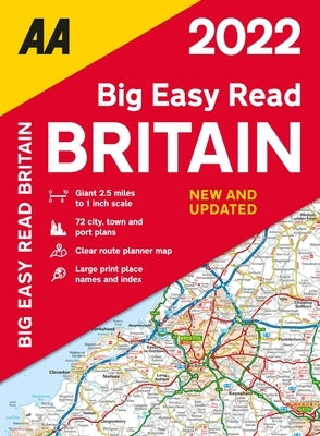 Big Easy Read Britain PB 2022 by Aa Publishing
