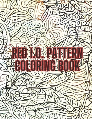 Red I.O. Pattern Coloring Book by Kijak, Adas