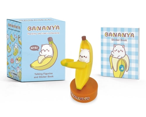 Bananya: Talking Figurine and Sticker Book by Crunchyroll