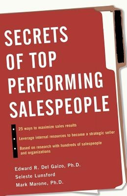 Secrets of Top-Performing Salespeople by Marone, Mark