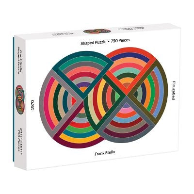 Moma Frank Stella 750 Piece Shaped Puzzle by Galison