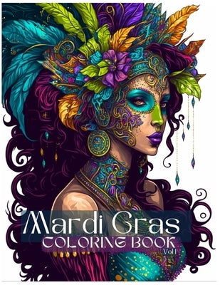 Mardi Gras: Coloring book vol 1 by Art, Barflo