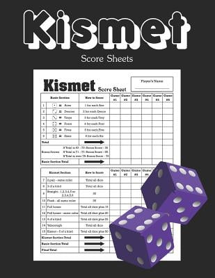 Kismet Score Sheets: Kismet Scoring Game Record Keeper Book by Ford, Paul