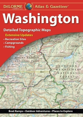 Delorme Atlas & Gazetteer: Washington: Dewa by Rand McNally