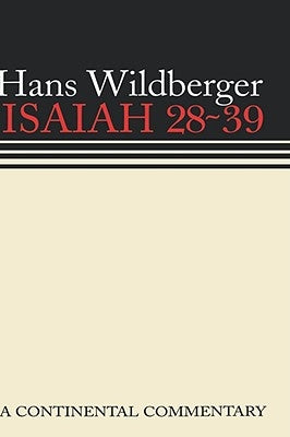 Isaiah 28 39 Continental Comme by Trapp, Thomas H.