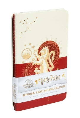 Harry Potter: Gryffindor Constellation Sewn Pocket Notebook Collection by Insight Editions