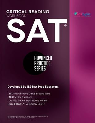SAT Critical Reading Workbook by Khashoggi, Khalid