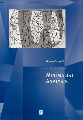 Minimalist Analysis by Lasnik, Howard