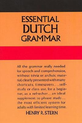 Essential Dutch Grammar by Stern, Henry R.