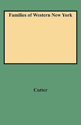 Families of Western New York by Cutter