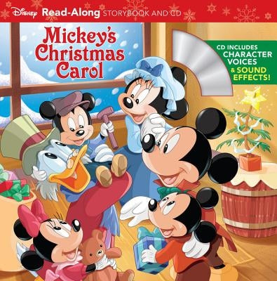 Mickey's Christmas Carol: Read-Along Storybook [With Audio CD] by Disney Books