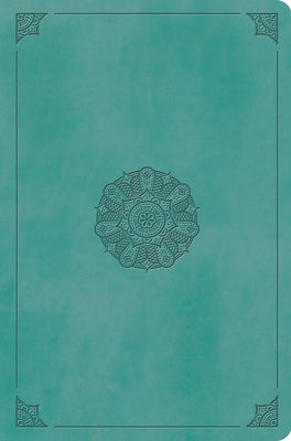 ESV Value Compact Bible (Trutone, Turquoise, Emblem Design) by 