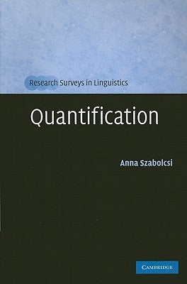 Quantification by Szabolcsi, Anna