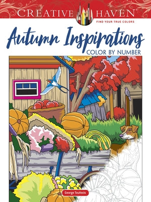 Creative Haven Autumn Inspirations Color by Number by Toufexis, George