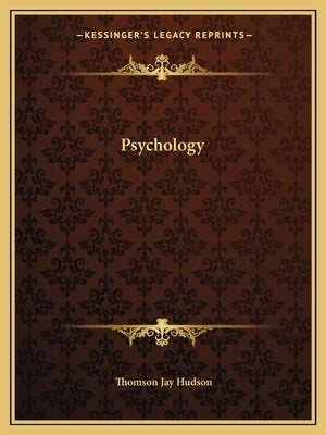 Psychology by Hudson, Thomson Jay