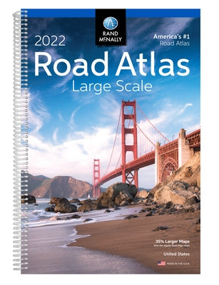 2022 Large Scale Road Atlas by Rand McNally