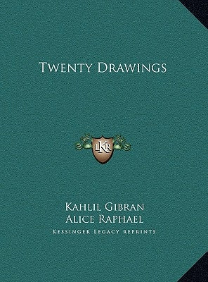 Twenty Drawings by Gibran, Kahlil