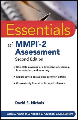 Essentials of Mmpi-2 Assessment by Kaufman, Alan S.