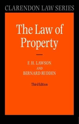 Law of Property by Lawson, F. H.