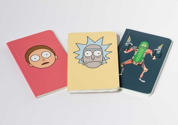 Rick and Morty: Pocket Notebook Collection (Set of 3) by Insight Editions