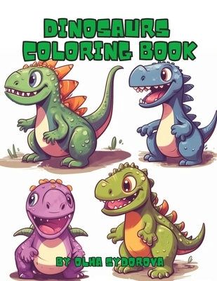 Dinosaurs Coloring Book by Sydorova, Olha