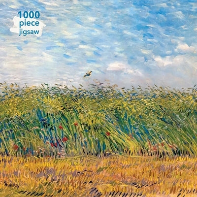 Adult Jigsaw Puzzle Vincent Van Gogh: Wheat Field with a Lark: 1000-Piece Jigsaw Puzzles by Flame Tree Studio