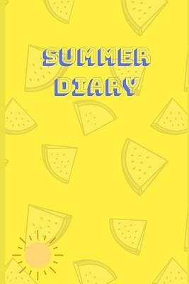 Summer Diary: 6"x 9" Diary for the summer holidays by Leaf, Box