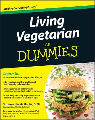 Living Vegetarian for Dummies by Hobbs, Suzanne Havala