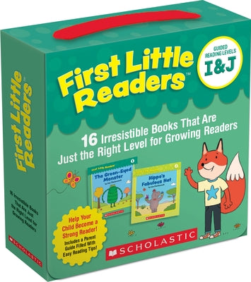 First Little Readers: Guided Reading Levels I & J (Parent Pack): 16 Irresistible Books That Are Just the Right Level for Growing Readers by Charlesworth, Liza