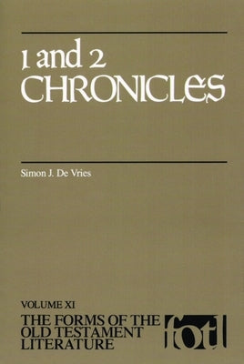 1 and 2 Chronicles by de Vries, Simon John