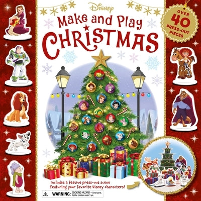 Disney Make & Play Christmas: Create a Festive Press-Out Scene Featuring Your Favorite Disney Characters by Igloobooks