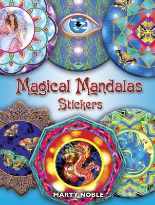 Magical Mandalas Stickers by Noble, Marty