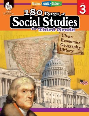 180 Days of Social Studies for Third Grade: Practice, Assess, Diagnose by McNamara, Terri