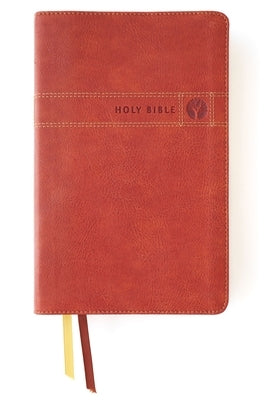 Niv, Men's Devotional Bible (by Men, for Men), Leathersoft, Brown, Comfort Print by Zondervan