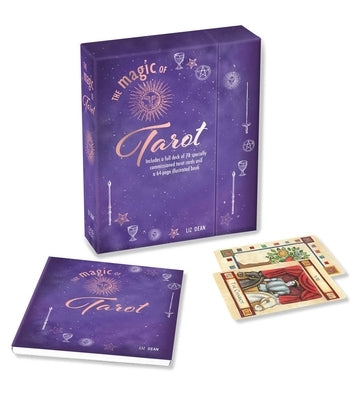 The Magic of Tarot: Includes a Full Deck of 78 Specially Commissioned Tarot Cards and a 64-Page Illustrated Book [With Cards] by Dean, Liz