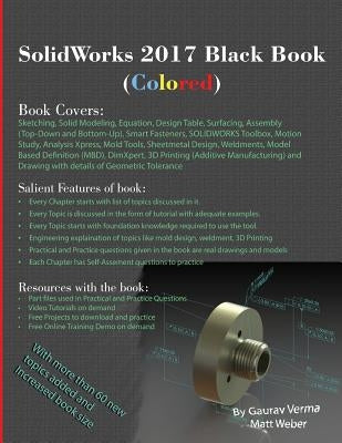 SolidWorks 2017 Black Book (Colored) by Verma, Gaurav