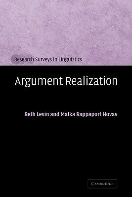 Argument Realization by Levin, Beth