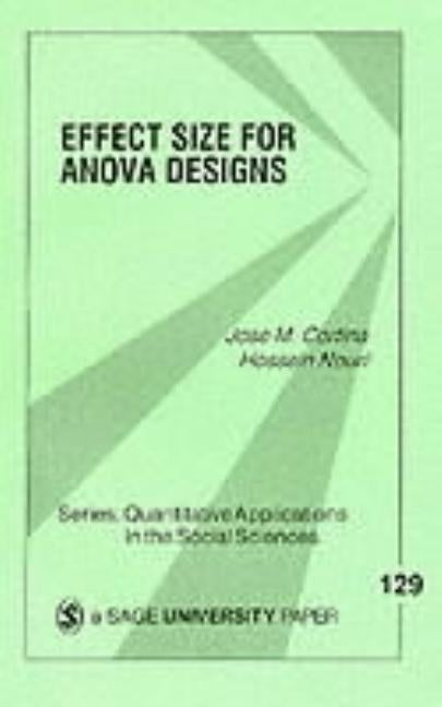 Effect Size for Anova Designs by Cortina (2011-2013), Jos&#233; M.
