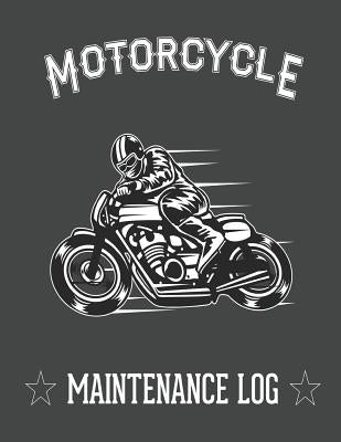 Motorcycle Maintenance Log by Mountain Press, Wolf