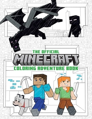 The Official Minecraft Coloring Adventures Book: Create, Explore, Color!: For Young Artists and Kids 5-10 by Insight Editions