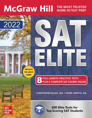 McGraw-Hill Education SAT Elite 2022 by Anestis, Mark