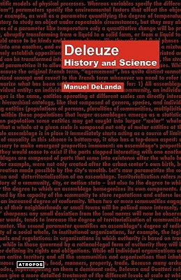 Deleuze: History and Science by Delanda, Manuel