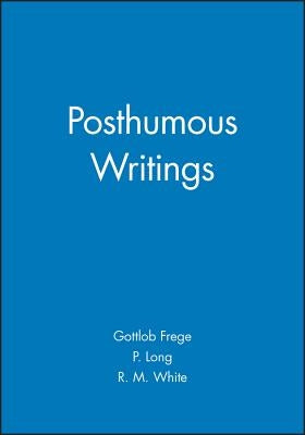 Posthumous Writings by Frege, Gottlob