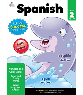 Spanish Workbook, Grade 2 by Brighter Child