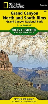 Grand Canyon, North and South Rims [Grand Canyon National Park] by National Geographic Maps