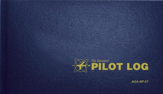 The Standard Pilot Log (Navy Blue): Asa-Sp-57 by Asa