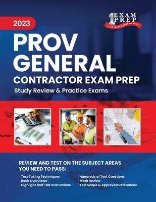 2023 Florida County PROV General Contractor Exam Prep: 2023 Study Review & Practice Exams by Inc, Upstryve