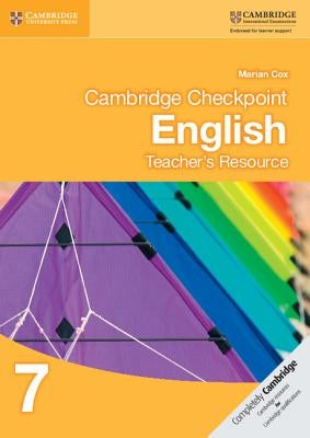 Cambridge Checkpoint English Teacher's Resource 7 by Cox, Marian